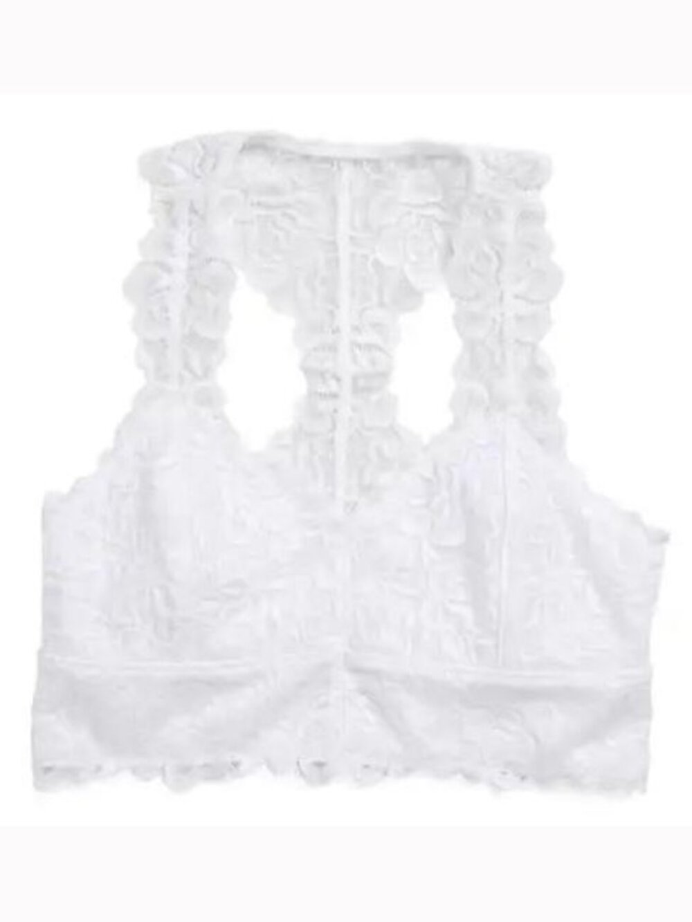 Nordstrom White Lace Bralette